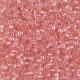 Miyuki delica Perlen 10/0 - Transparent pink luster DBM-106